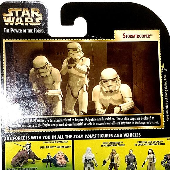 VTG Star Wars the Power of the Force Stormtrooper Action Figure 1997, NIP, NM - Picture 5 of 6
